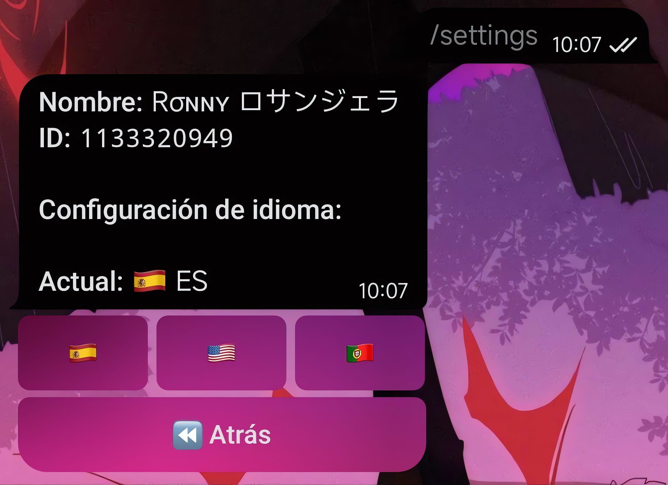 Ejemplo de Configuración